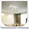 ZMH LED Deckenleuchte Weiß Deckenstrahler: GU10 Deckenlampe Produktbild-Vorschau 7