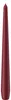 Konische Kerzen (Spitzkerzen) Bordeaux 250 x 25 mm, 12 Produktbild-Vorschau 1