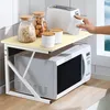 Support pour micro-ondes Étagère de cuisine Étagère sur Voir les images du produit 4