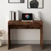 vidaXL Stôl Smoked Oak 90x40x72 cm odvodený výrobok z dreva Náhľad obrázku produktu 3