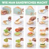 Spielküche Holz Toaster & Sandwich Kinderküche, Spielküche Produktbild-Vorschau 2