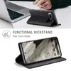 Google Pixel 8 Hülle, Retro Kunstledertasche Stand Produktbild-Vorschau 3