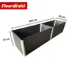 Floordirekt Hochbeet Paros WPC Garten Hochbeet anthrazit Produktbild-Vorschau 2