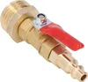 Mosiężny adapter wylotu zimowego - szybkozłącze 1/4" do Podgląd zdjęcia produktu 1