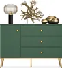 KONSIMO Komodní skříň "ARICIA", zelená, dřevo, elegantní, Náhled obrázku produktu 3