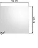 Spiegel Scout Xonox - Rauchsilber - 90x87x2 cm Produktbild-Vorschau 24