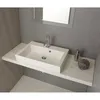 Sapho ORINOKO Gussmarmor-Waschtisch 60x15x45cm, weiß Produktbild-Vorschau 3