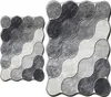 Mijolnir, Circle - Grey, Badematten, Grau, Polyester, 60 x Produktbild-Vorschau 2