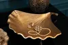 riess-ambiente Dekorative Schale GINKGO 35cm gold Metall Produktbild-Vorschau 2