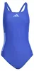 adidas Damen 3 Stripes C-Back Swimsuit Swimwear, Semi Lucid Produktbild-Vorschau 1