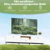 HOMCOM TV Schrank TV Board für Fernseher bis zu 90 Zoll für Produktbild-Vorschau 7