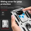A hand is holding a phone case, demonstrating its features. Produktbild-Vorschau