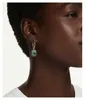 Swarovski Ohrhänger Damen Sublima Drop-Ohrhänger Grün Produktbild-Vorschau 5