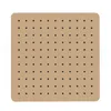 A square pegboard with evenly spaced holes on a white background. Produktbild-Vorschau