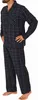 Herren langarm Flanell Pyjama Set Schlafanzug zum Produktbild-Vorschau 2