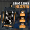 Strex Caméra d'inspection avec écran 5M - 1080P HD - Écran Voir les images du produit 3