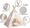 Tipi Zelt für Kinder Spielzelt mit Fenster Kinderzimmer Produktbild-Vorschau 8