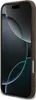 A side view of a brown smartphone case on a dark gray background. Podgląd zdjęcia produktu