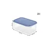 Rotho 1735906161WS, Container, Rechteckig, 2 l, Blau, Produktbild-Vorschau 2