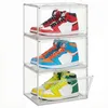 SONGMICS Schuhboxen 3er Set, durchsichtig, Schuh-Organizer Produktbild-Vorschau 3