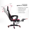 Gaming Stuhl im modernen Racing-Design mit einklappbarer Produktbild-Vorschau 4