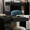 Schminktisch Vicco Omira Schwarz 120 cm ohne Spiegel, Model Produktbild-Vorschau 5