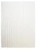 Hochflor Teppich - Carvy Curves Creme Produktbild-Vorschau 1