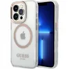 Guess Guhmp14Lhtrmd Puzdro Pre Iphone 14 Pro - Zlaté Metal Náhľad obrázku produktu 1