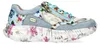 Laura Vita Damen Sneaker Spitze Veloursleder Floralprint Produktbild-Vorschau 3