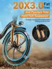 HillMiles E Bike, E-bike skladací bicykel s 36V 13Ah Náhľad obrázku produktu 4