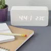 Wecker Uhr in Holzoptik digital - Digitalwecker Anzeige von Produktbild-Vorschau 3
