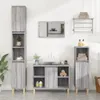 vidaXL Umyvadlo Vanity Unit Grey Sonoma 80x33x60 cm Dřevěný Náhled obrázku produktu 2