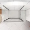 Duschspa U-Form Duschkabine 80x80x80cm H.185cm Drehtür 5mm Produktbild-Vorschau 4
