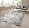 Designer Teppich Marokkanisches Muster in Beige Creme Größe Produktbild-Vorschau 1