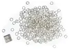 600x Biegeringe Ringe Jumprings Spaltring Verbindungsringe Produktbild-Vorschau 2