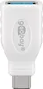 Goobay 66262 Adattatore da USB-C™ a USB A 3.0, bianco, Anteprima dell’immagine prodotto 3