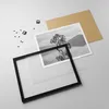 Gerahmtes Poster - Schwarzer Rahmen - Baum Symmetrie See - Produktbild-Vorschau 4
