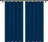 Fertige Vorhänge aus Velours mit Kräuselband 140x160 cm 2 Produktbild-Vorschau 1