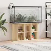 vidaXL Supporto per acquario rovere Sonoma 120x40x60 cm Anteprima dell’immagine prodotto 9