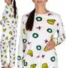 Grinch Weihnachtspyjama, PLÜSCH, zweiteiliger Damenpyjama, Produktbild-Vorschau 1