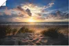 ARTland Poster Ostseestrand Größe: 30x20 cm Produktbild-Vorschau 1