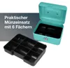 Westcott Geldkassette abschließbar (kompakt, 15 cm) Türkis Produktbild-Vorschau 2