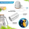 NORDMUT® Edelstahl Trinkflasche isoliert + Teesieb – Produktbild-Vorschau 5