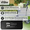 vhbw Akku Ersatz für Yard Force 862601, 862615, 862617, Produktbild-Vorschau 4