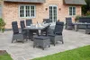LC Garden Keramo Positionsstuhl Aluminium/Polyrattan inkl. Produktbild-Vorschau 7