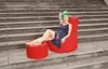 Sitzsack Swing Scuba 95 x 90 x 65 cm,  Rot Swing Produktbild-Vorschau 13