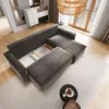 Masseno Ecksofa SILES mit Schlaffunktion L-Form, Sofa mit Produktbild-Vorschau 3