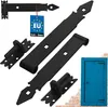 KOTARBAU® Ladenband 300 mm 2 St. mit Kloben Torband Türband Produktbild-Vorschau 1