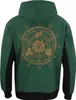 Legend of Zelda Hoodie XXL Dark Green Uni Hyrule a symboly Náhled obrázku produktu 3