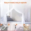 Moskitonetz fürs Bett, 1,9 x 2,1 x 2,4 Meter, große Größe, Produktbild-Vorschau 6